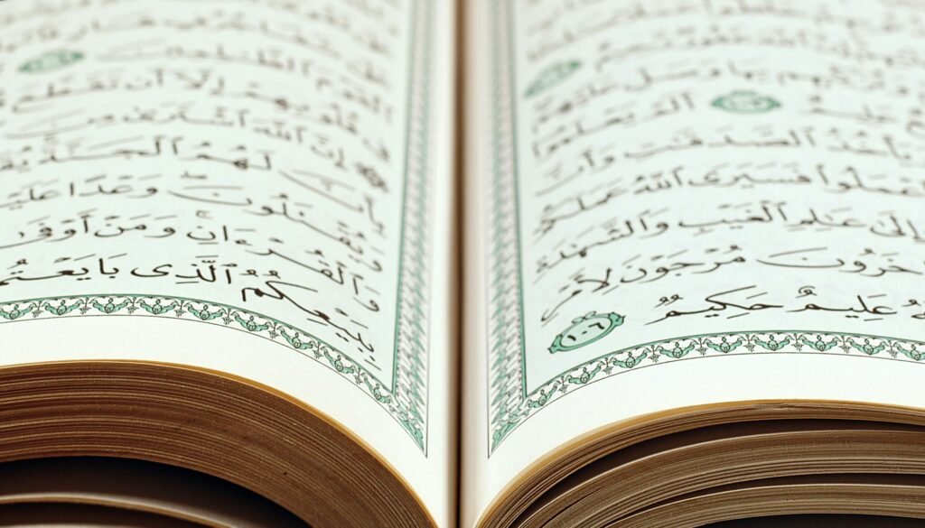 Quran the holy book of muslim religion